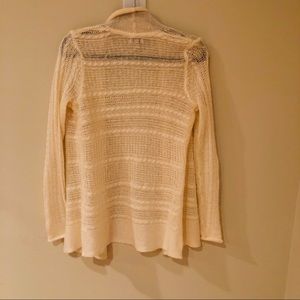 Sonoma Sweaters - White knit cardigan sweater Sonoma Sweaters - White knit cardigan sweater